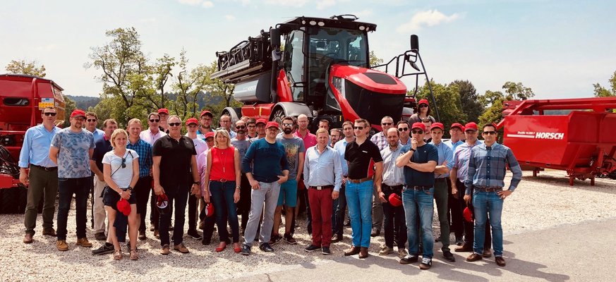ITT VIMO visits Horsch production sites in Germany